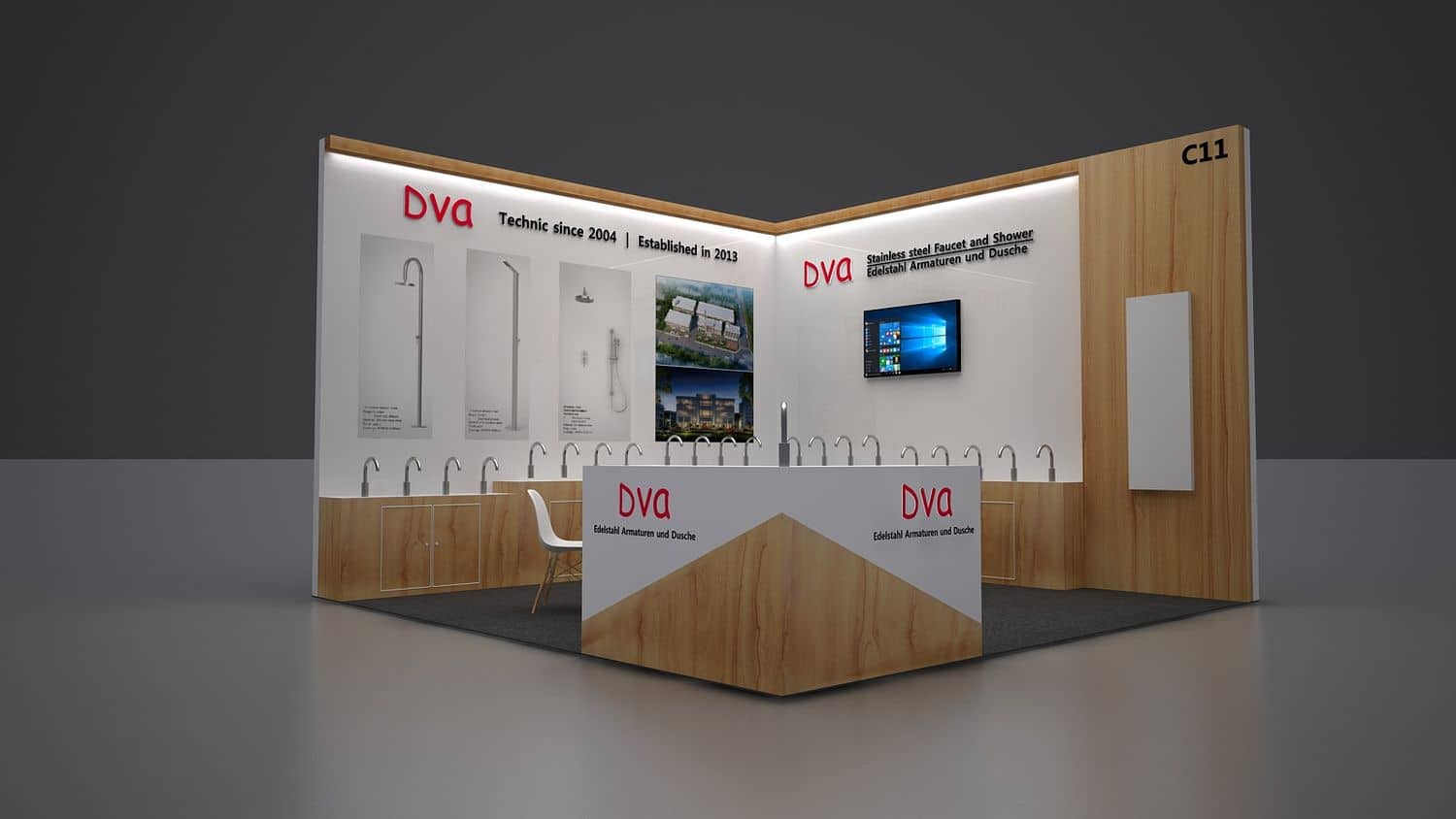 德国area30-DVA展位展台搭建设计